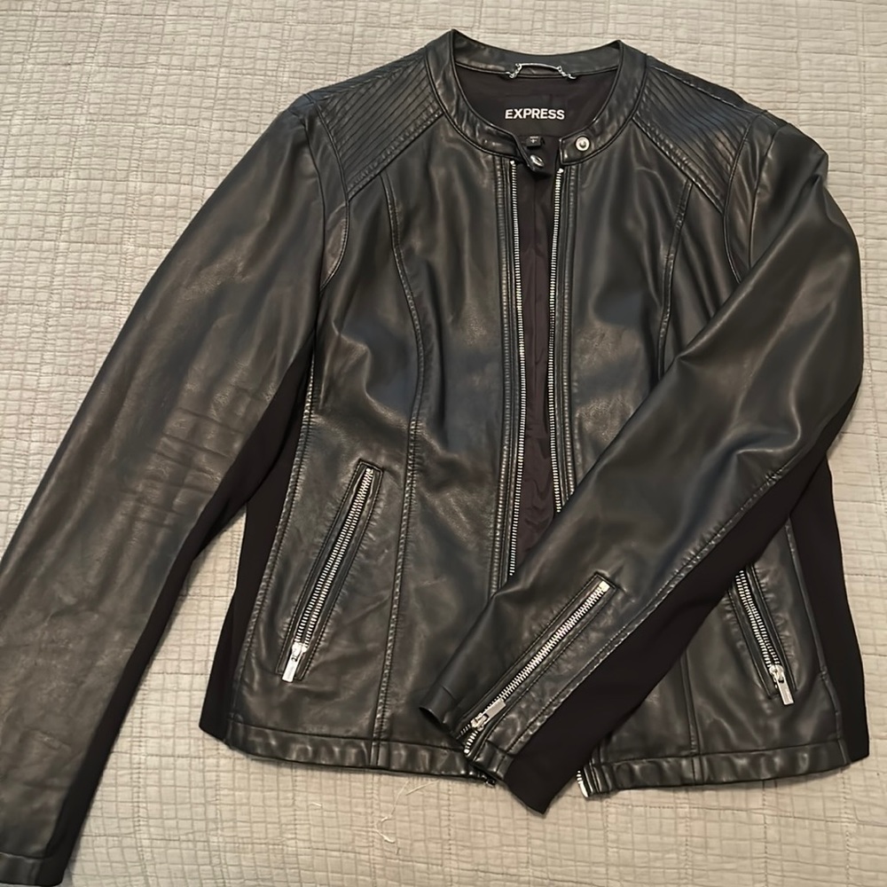 Black Leather Jacket (EXPRESS)